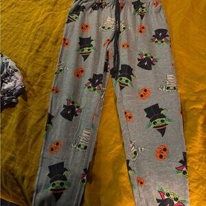 Baby Yoda Halloween Pajama Pants